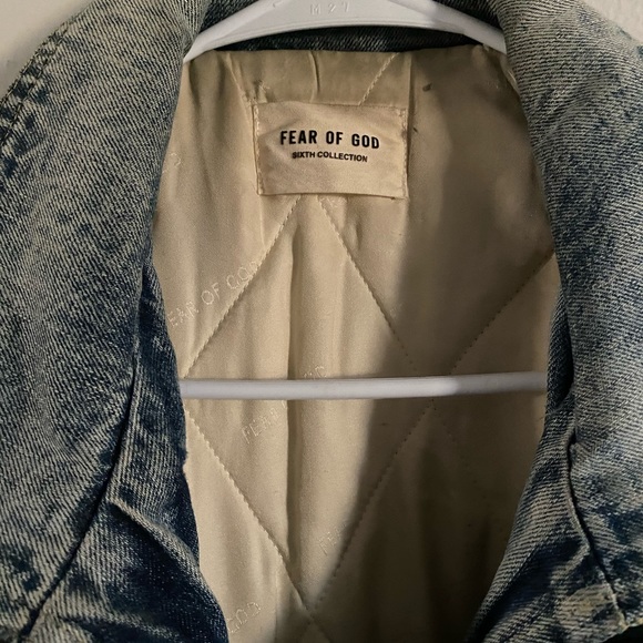 Fear of God sixth collection denim ski jacket - Picture 4 of 4